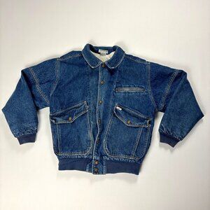 Vintage Guess Georges Marciano Denim Jacket Blue Sz S Lined Jean USA
